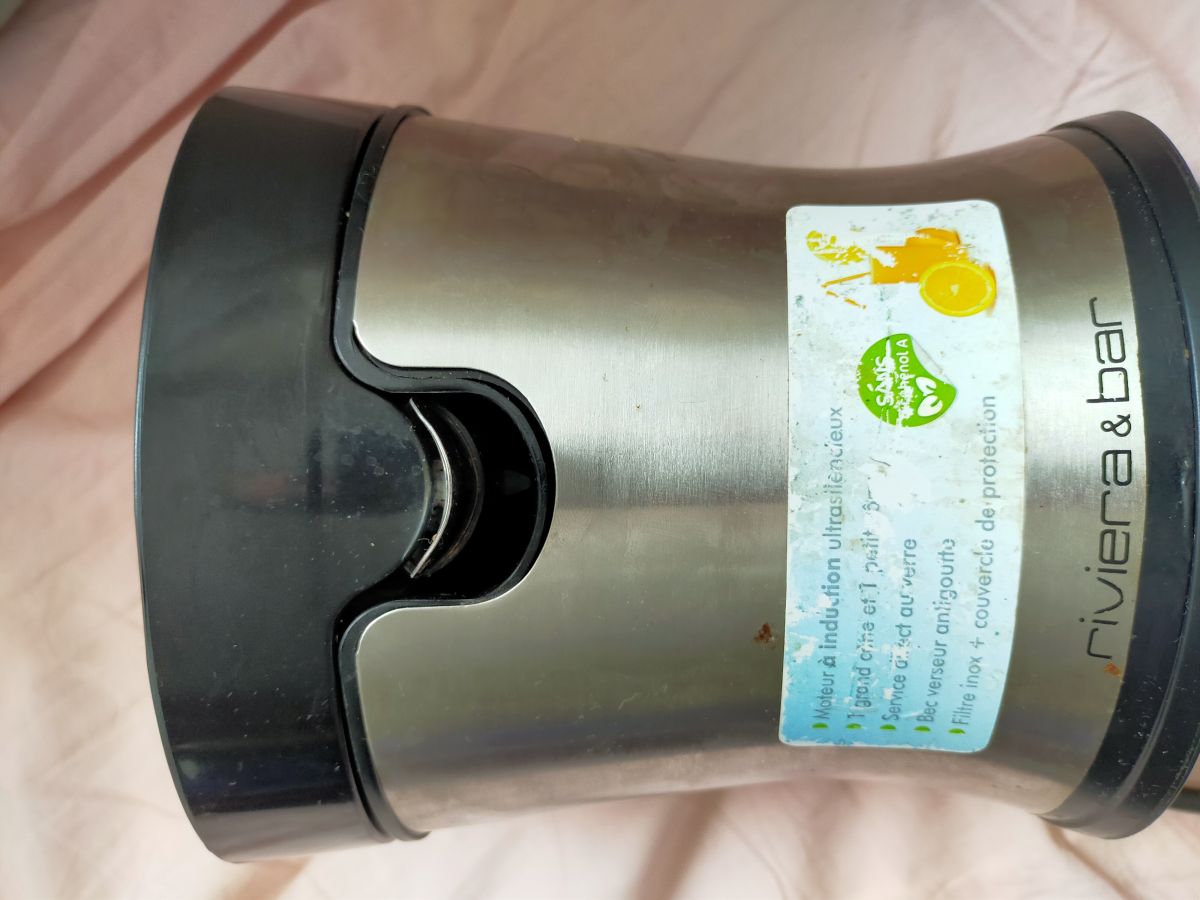 Presse agrumes RIVIERA ET BAR robuste en inox en b...