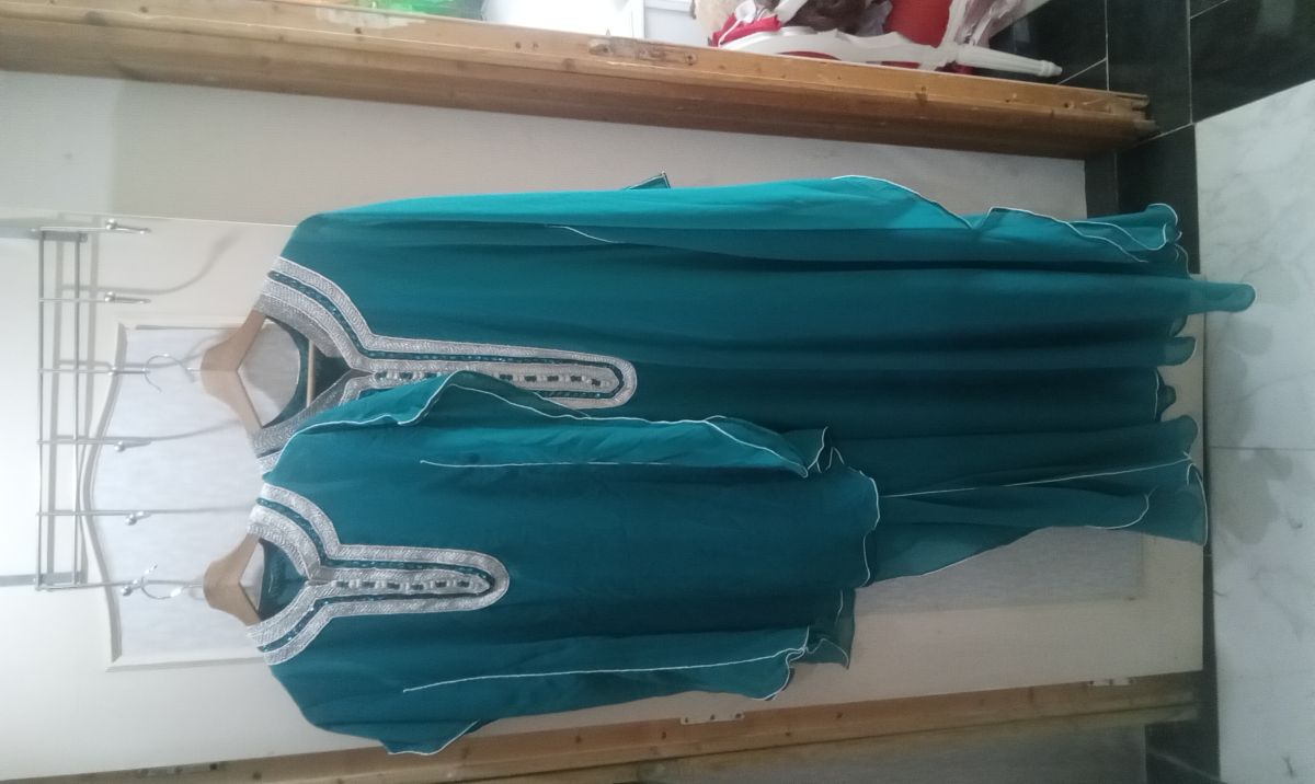 Ensemble djellaba pour maman et petite fille de 1 ...
